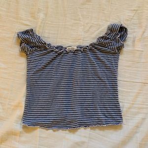 Brandy Melville Off the Shoulder Crop Top